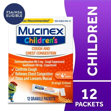 Mucinex Children's Daytime Mighty Chews Cough Relief chewable tablets ...