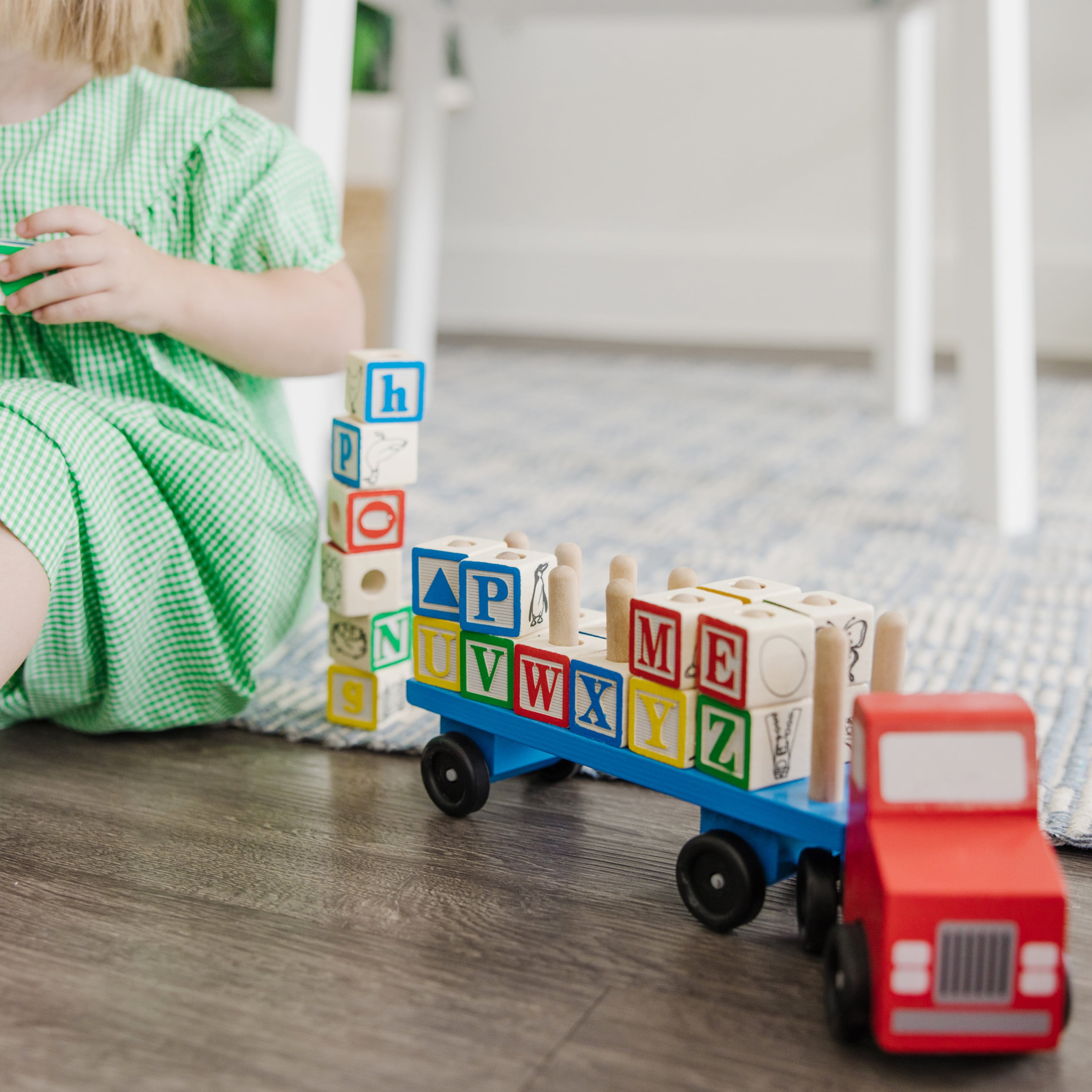 Melissa and doug alphabet truck 2025