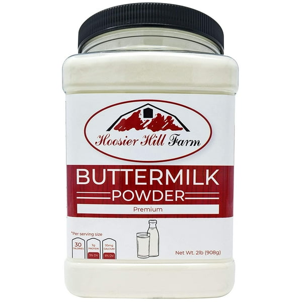 Hoosier Hill Farm Buttermilk Powder, Gluten Free & Hormone Free. Made In Usa, 2 lbs. Walmart