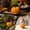 B, variant on CaiYueKe Miniature Resin Pumpkin Decorations, Grimace Face Figurines for Halloween Party Favors, Tabletop Accents for Spooky Atmosphere, Versatile Home Decor and DIY Craft Pieces