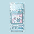 thumbnail image 1 of Funda de silicona para Samsung Galaxy S22 Ultra S21 FE S20 S10 Plus Note 20 10 A32 A52 A52S A72 A53 A73 A13 Hello Kitty Kuromi Melody Fivean LED, 1 of 2
