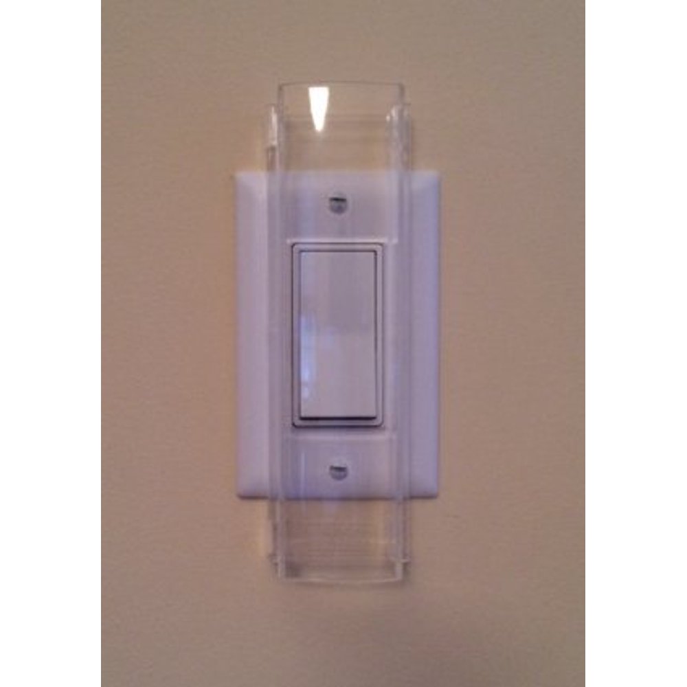Child Proof Light Switch Guard For Decora Rocker Style Light Switch