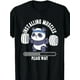 thumbnail image 1 of Men's Cotton T-Shirt with Muscle Panda Weightlifting Design - Casual Crew Neck, Short Sleeve, All-Season Graphic Tee, Streetwear Fashion|Relaxed Fit Shirt|100% Cotton Tee, 1 of 5