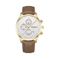thumbnail image 5 of NovaStitch Watches for Men Ultra Thin Large Face Casual Day Watch Leather Band Japan Quartz Movement Analog Display Fashion Daily Wear Gift for Men, 5 of 7