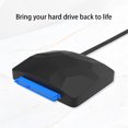 thumbnail image 3 of Adaptador SATA Injueey DC 12V 2 en 1 tipo C USB 3.0 con indicador LED, 3 of 6