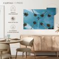 thumbnail image 5 of Elephant Stock Airplane Over Palm Trees Wall Art - Horizontal Canvas Wall Art - Living Room Wall Decor - Floral And Botanical Canvas - Blue And Green Decor - 12" x 8", 5 of 8