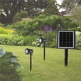 thumbnail image 4 of Foco Solar De Bsv-Sl302, Foco Led Para Paisaje Con Batería, Ángulo Ajustable, Luz Blanca Impermeable Para Exteriores, Para Césped Y Jardín Vogacara HA015263-00, 4 of 7