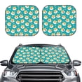 thumbnail image 2 of Goofa Cute Shiba1 Pattern 2 Piece Car Windshield Sun Shade Foldable | Front Windshield Shade for Sun, Heat and UV Rays | Sunshade for Car Front Window-, 2 of 7