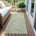 thumbnail image 6 of Addison Rugs Chantille Indoor/Outdoor Transitional Abstract Green Washable Runner Rug, 2'3" x 7'6", 6 of 6