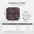 thumbnail image 2 of KLL Flowers And Birds Windshield Sun Shade 2-Piece Foldable Car Front Window Sunshade for Most Sedans SUV Truck- Large, 2 of 5
