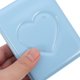 thumbnail image 4 of KAKOWELY Álbum de fotos pequeño con forma de corazón, soporte para tarjetas de fotos de 3 pulgadas para mujeres, niñas y niños., 4 of 5