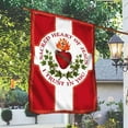 thumbnail image 2 of Flag-Sacred Heart Of Jesus I Trust In You Christian Catholic Flag , House Flag -USA Flags Premium Polyester-Decorative Indoor Outdoor Flag, 2 of 9