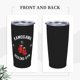 thumbnail image 4 of Vaso Hajime No Ippo de 20 oz, de acero inoxidable, con aislamiento al vacío, para viaje, coche, taza con pajita para bebidas calientes, té helado, café, 4 of 8