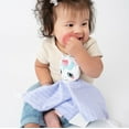 thumbnail image 6 of BooginHead Universal Teether Blanket Pacifier Holder, Infant & Toddler Boys & Girls, Unicorn, 6 of 8
