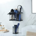 thumbnail image 6 of YIGII Hair Dryer Holder Cabinet Hair Tool Organizer Wall Mount Blow Dryer Holder For Bathroom Under Sink Hair Styling Hot Tool Straightener Hair Brush Curling iron Storage Rack, 6 of 8