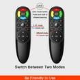thumbnail image 2 of Q6 RRO 2.4G Voz Control remoto Inalámbrico Air Mouse Giroscopio, 2 of 8