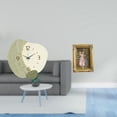 thumbnail image 2 of Reloj De Pared Moderno Con Diseño De Dibujos Animados Y Marco De Resina, Ideal Para Decorar Paredes Y Mesas En La Cocina, La Oficina, El Dormitorio O En Casas De Campo., 2 of 8