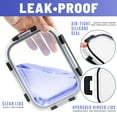 thumbnail image 3 of Sorbus Rectangular Glass Meal Prep Containers Set of 10 with Airtight Lids (20pcs), 3 of 7