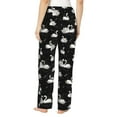 thumbnail image 2 of Bingfone Pajamas for Women,Swan And Dragonflies Pajama Pants with Pockets-Small, 2 of 7