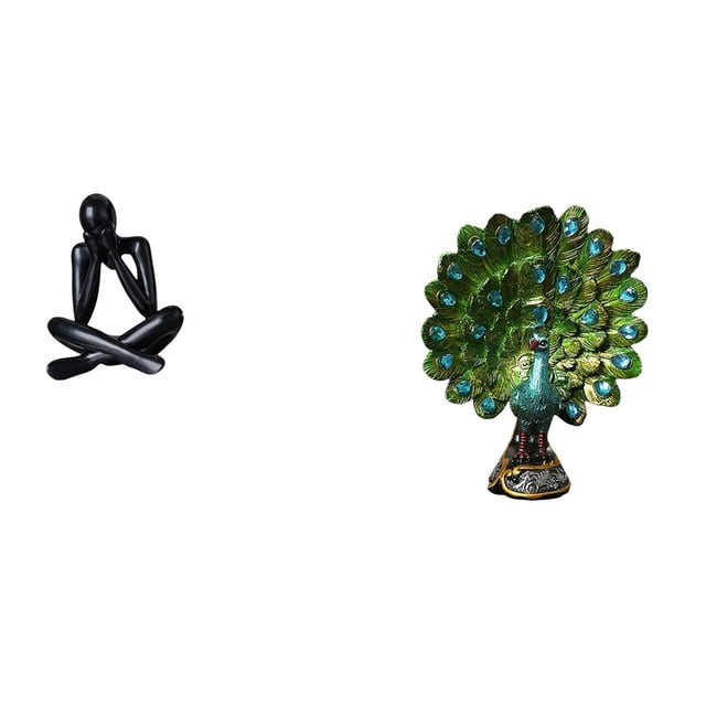 Escultura abstracta de , animal decorativo coleccionable, estatua moderna, elegante adorno de mesa para sala de estar, dormitorio, oficina, e