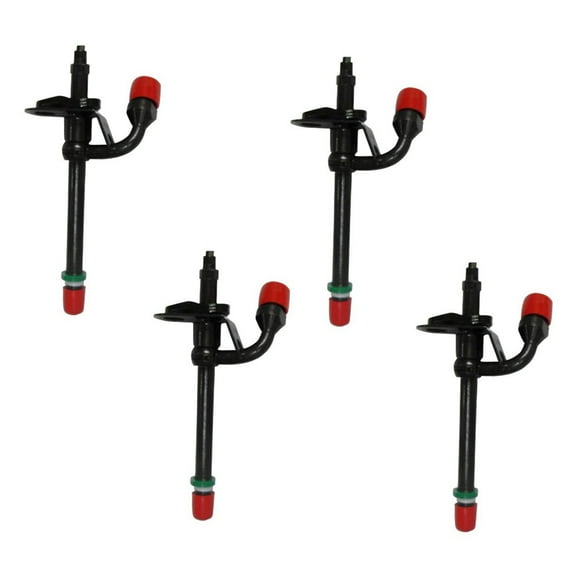 RAParts RE60062 Pencil Fuel Injector Set Fits John Deere 210LE 310E 310G 310SE 310SG 315SE 315SG 324H 344H