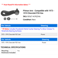 thumbnail image 2 of Pitman Arm - Compatible with 1973 - 1974 Chevy P20 Van, 2 of 2