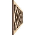 thumbnail image 3 of Ekena Millwork 46 3/4"W x 10"H x 3/8"T Resort Fretwork Moulding, Birch, 3 of 13
