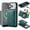 Green, variant on Asuwish Phone Case for iPhone 17 Pro Max Wallet Magnetic Detachable Cell Cover with Wireless Charging and RFID Blocking Credit Card Holder Stand i Phone17 17Pro i17 ProMax 17ProMax Women Men Black