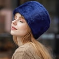 thumbnail image 4 of Gorro de invierno de piel para hombre y mujer, gorro tipo jersey Baotou, gorro de piel de conejo de imitación cálido y frío a la moda, 4 of 4