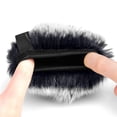 thumbnail image 2 of Fluffy Microphone Covers Furry Mic Protector with Good Elasticity Headset Karaoke Windscreen Voice Tube Protector with Good Elasticity Replacement for yeti/Pro, 2 of 9