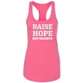 thumbnail image 1 of Raise Hope Not Racists Racerback Tank, 1 of 2