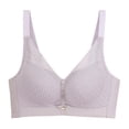 thumbnail image 5 of Fashion Comfortable Womans Lace Beauty Back Solid Strap Wrap Plus Size Bra, 5 of 5