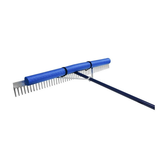 Extreme Max 3005.4254 48" Floating Weed Lake Rake with 11' Extension Handle and 50' Rope