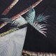 thumbnail image 5 of Camisas De Lino Para Hombre Camisas florales hawaianas para hombre, con botones, para vacaciones tropicales, playa, trajes de verano (Black, 4XL), 5 of 6