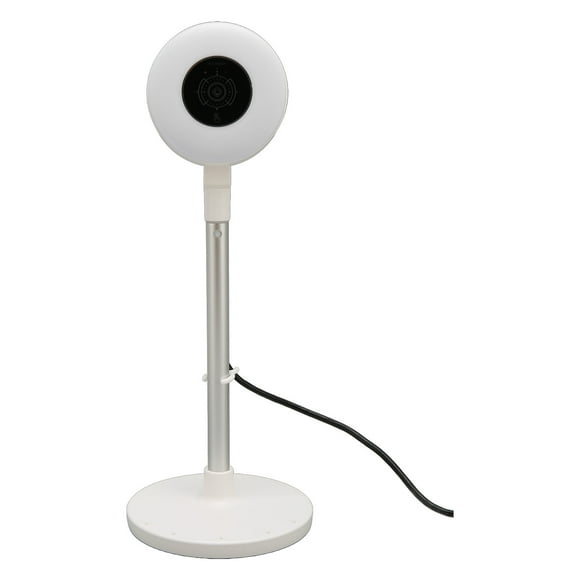 HD Fill Light Webcam, Fast 1080P Fill Light Webcam Soft Light 3 Level Adjustable Fill Light For Webcast C500 White Autofocus