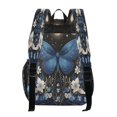 thumbnail image 3 of Ttyddzy Clear Backpack Heavy Duty PVC Transparent Backpack for College Workplace, Moon Blue, 3 of 8
