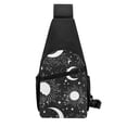 thumbnail image 6 of Wukai Crescent and Stars Versatile Chest Bag with Adjustable Strap and Multiple Pockets for Daily Use, Outdoor Sports, Shopping, and Excursions, 6 of 6