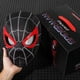 thumbnail image 4 of Máscara de cabeza de Spiderman para adultos y niños, máscara electrónica con ojos móviles, juguetes elásticos con Control remoto, 1:1, 4 of 4