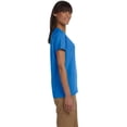 thumbnail image 2 of Gildan Ladies Ultra Cotton 6 oz T-Shirt G200L Iris 3XL, 2 of 3