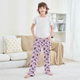 thumbnail image 6 of Wobogo Broomcat Bat Long Pajama Pants Bottoms Soft Sleepwear with Pockets, 6 of 9