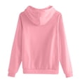 thumbnail image 4 of Zip Up Hoodies Womens 2026 Y2K Casual Long Sleeve Zipper Sweatshirts Fall Winter Comfy Track Jackets with Pockets Light pink S, 4 of 6