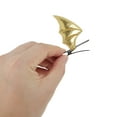 thumbnail image 3 of Unique Bargains 1 Pair Duckbill Clip Cute Halloween Bat Design Hair Clip Gold Tone Black, 3 of 5