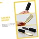 thumbnail image 4 of 2 Pack Neck Hair Cleaning Brush with Ergonomic Handle for Barber and Home Use in Black and Gold, 4 of 4