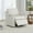 Cream, variant on CHITA Power Swivel Chair Accent Chair Wall Hugger with Electric Footrests