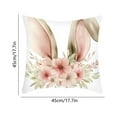thumbnail image 3 of EGNMCR Easter Pillowcase With Hidden Zipper Great Gift For Family For Home Bedroom Living Room Office Spring Holiday Decor Nylon Pillowcase, 3 of 6