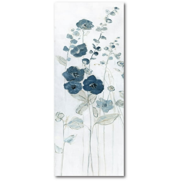 Courtside Market Fields of Blue I Gallery-Wrapped Canvas Wall Art, 12x30