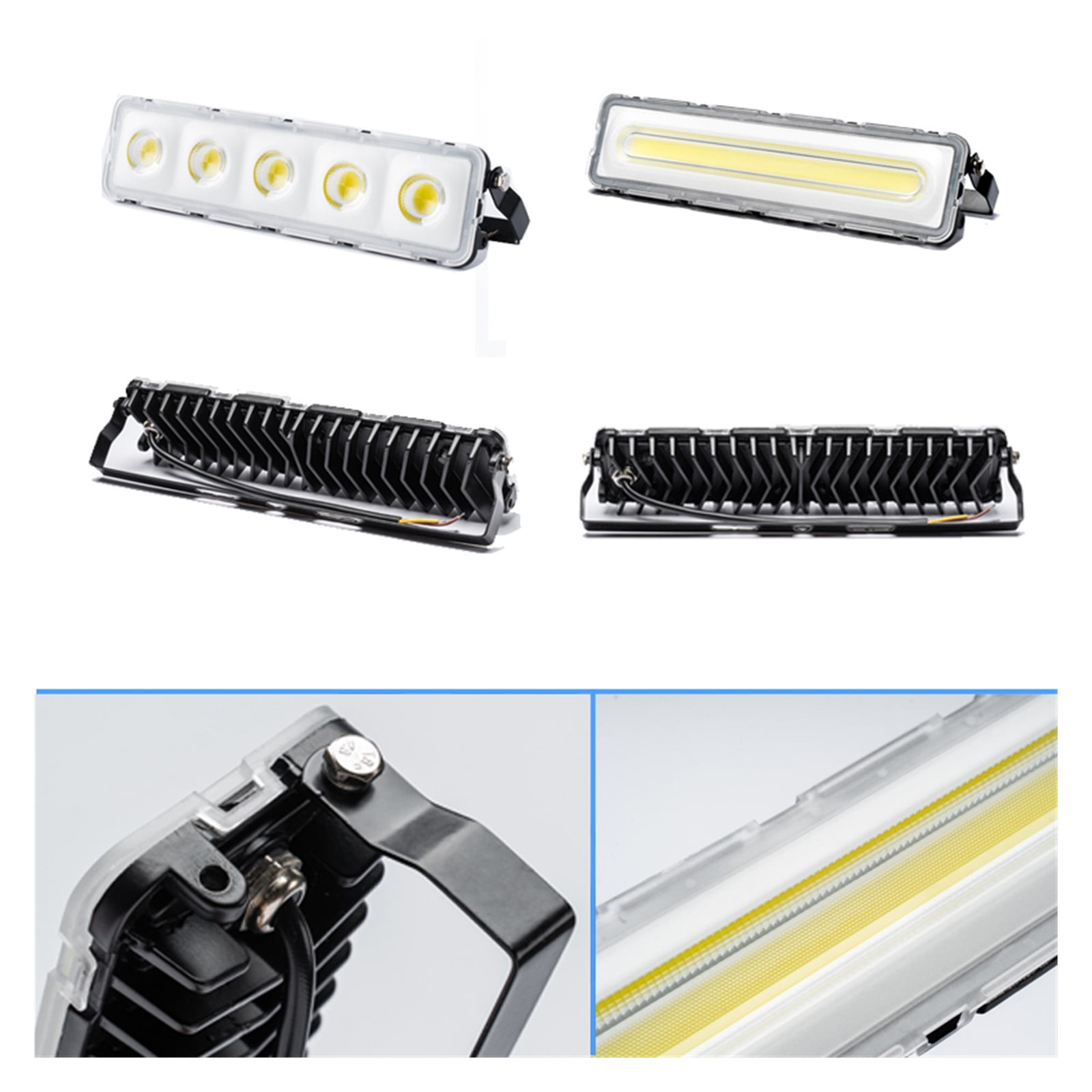 LED Flood Light 50W Outdoor Lamp Waterproof IP65 Spotlight Wall Lamp Doorway Garage Street Lights - Wide Angle Beam