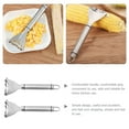 thumbnail image 5 of WHAMVOX Stainless Steel Corn Peeler Kitchen Tool with Comfortable Grip for Efficient Corn Removal Silver, 5 of 8