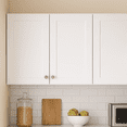 thumbnail image 5 of Design House Brookings Shaker Fully Assembled Tall Kitchen Wall Cabinet (30" x 24" x 12"), Sherwin Williams® White, 5 of 15