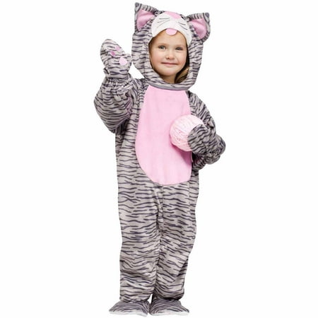 Little Stripe Kitten Toddler Halloween Costume, Size